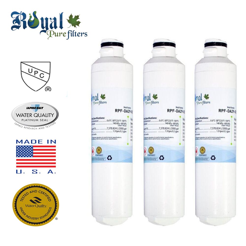 samsung da29 0020b cin exp 3pack royal pure filters rpfda290020b replacement water filter 3pack samsung da29 0020b cin exp 3pack royal pure filters rpfda290020b replacement water filter 3pack
